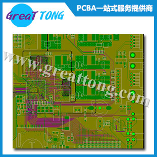 8層紡紗機電路板設計_深圳PCB設計